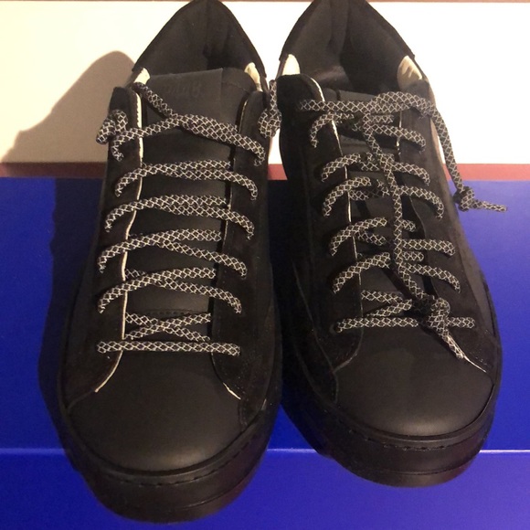 P448 John sneakers black leather/suede size 40 - Picture 5 of 6